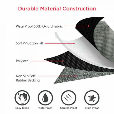 Zipper Dog Car Seat Cover