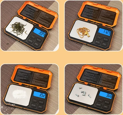 Digital Pocket Scale, Scale with LCD Display for Food, Jewelry, Medicine, High Precision, Jewelry Scale 200g x 0.01g