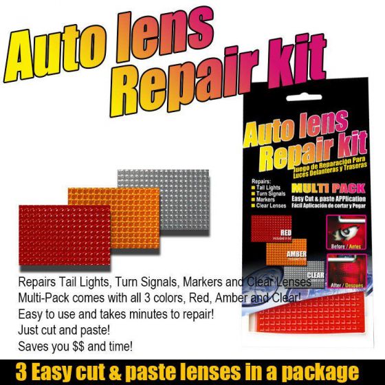 Car Auto Lens Repair Kit Universal Multi-Pack Car Headlights Taillight Repair Tool Set