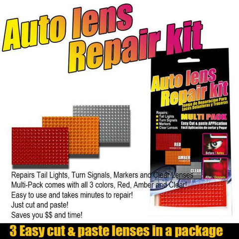 Car Auto Lens Repair Kit Universal Multi-Pack Car Headlights Taillight Repair Tool Set