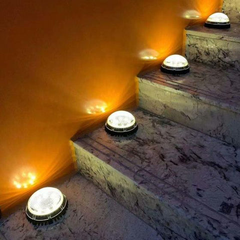 8 LED Solar Lights Garden