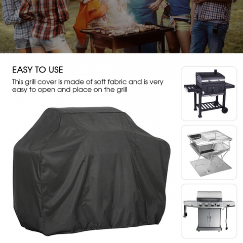 57 inch waterproof  gas resistant bbq grill weather resistant outdoor uv cover suitable for barbecue grill