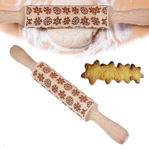 Christmas 4D Rolling Pin