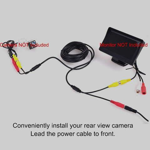 10M RCA Monitoring Cable