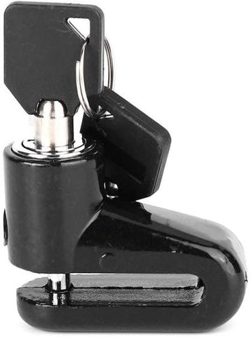 Bicycle Brake Lock, Mini Portable Metal Disc Brake Lock with Two Safety Keys for Mountain Bike