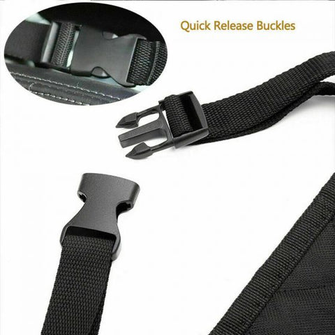 Zipper Dog Car Seat Cover