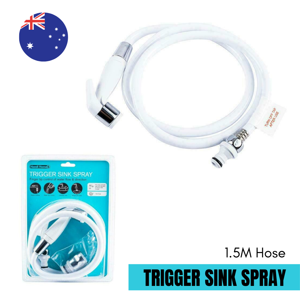 Tap Bath Sink Spray Trigger Sink Spray With 1.5m Hose Push