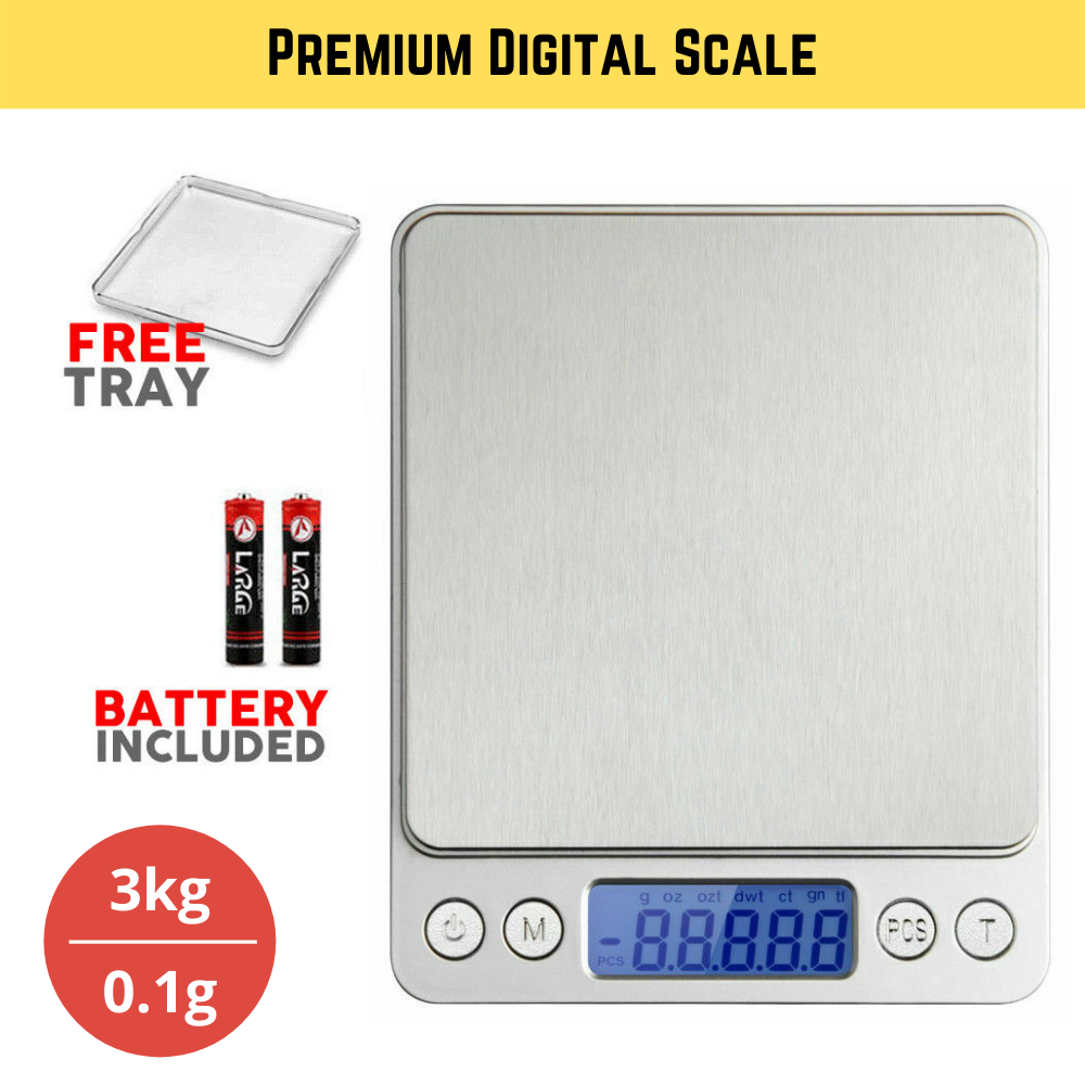 3KG/500G Kitchen Food Weight Postal Scales Digital LCD Electronic Balance