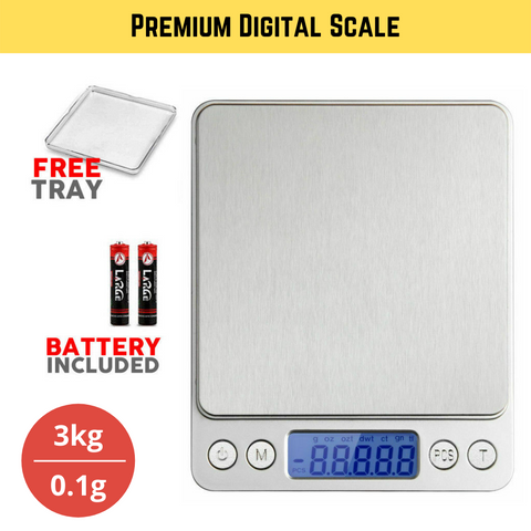 3KG/500G Kitchen Food Weight Postal Scales Digital LCD Electronic Balance