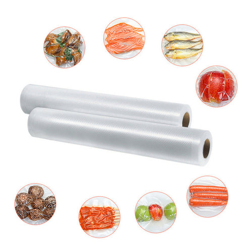 6Rools --3Mx20CM VACUUM SEALER ROLLS FOOD STORAGE SAVER HEAT SEAL CRYOVAC COMMERCIAL BAG