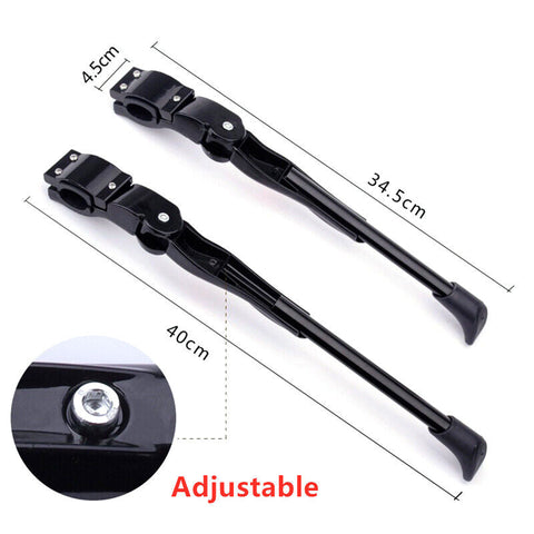 Bicycle MTB Bike Kickstand Adjustable Side Prop Foot Kick Stand Parking Support
