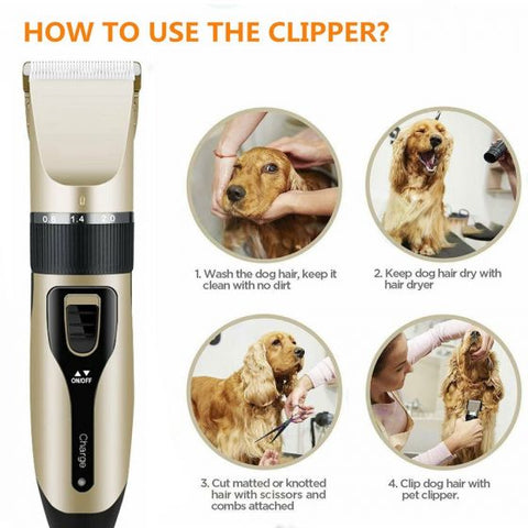 Pet Hair Grooming Trimmer