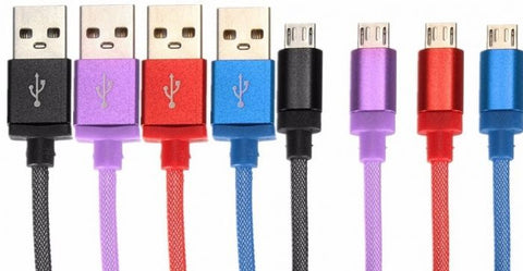 Android Fishing Net Braid Charging Cable