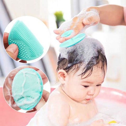 Facial Cleansing Brush , Soft Silicone Face Scrubbers Exfoliators Face Blackhead Removing Massage Tool