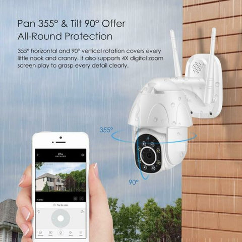 Wireless IP PTZ Camera