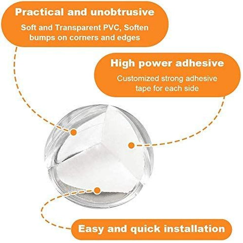 Corner Protector, Baby Proofing Table Corner Guards, Keep Child Safe, Protectors for Furniture Against Sharp Corners