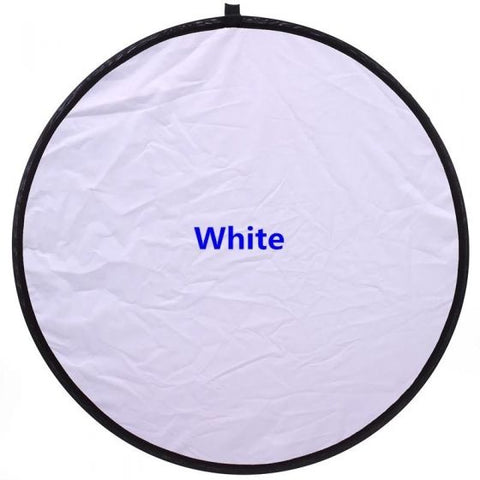 60x60cm 5 In 1 Multi Disc Photography Studio Photo Oval Collapsible Light Reflector Handhold Portable Photo Disc