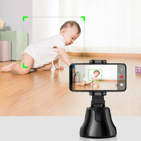 Smart Face Object Tracking Selfie Stick Stand 360° Rotation Phone Camera Holder