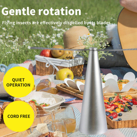 Fly Free Entertaining Chemical Free Fly Repellent Fly Fan Outdoor Indoor Home