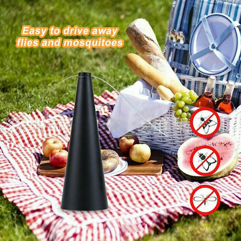 Fly Free Entertaining Chemical Free Fly Repellent Fly Fan Outdoor Indoor Home