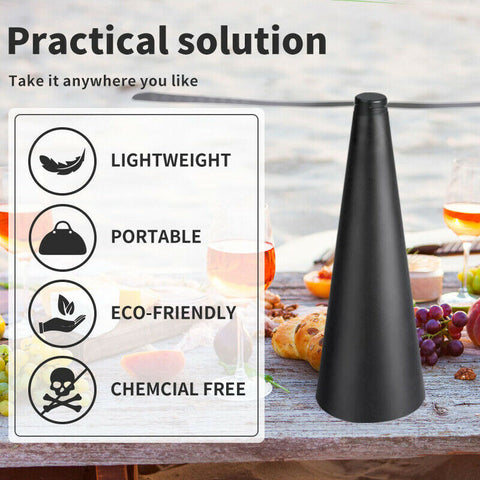 Fly Free Entertaining Chemical Free Fly Repellent Fly Fan Outdoor Indoor Home
