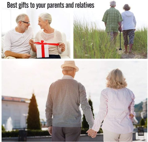 Folding Walking Cane with LED Light Adjustable Lightweight for Men and Women for Arthritis