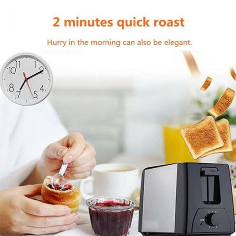 700W Electric Toaster 2 Slice, Retro Small Toaster with Bagel, Cancel, Defrost Function, Extra Wide Slot Compact Stainless Steel Toasters for Bread Waffles