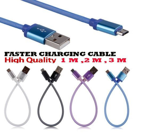 Android Fishing Net Braid Charging Cable