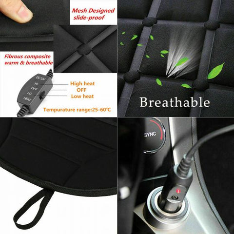 12V Car Heat Seat Cushions
