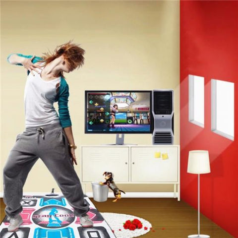 Non-Slip Dancing Step Dance Game Mat Pad with USB For PC TV Video Household Game