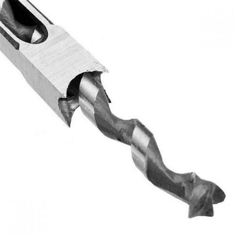 6/8/12.5mm HSS Square Hole Drill Bit Auger Bit Steel Mortising Drilling Craving Woodworking Tools