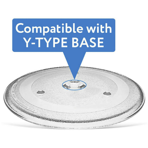 Microwave Oven Platter Turntable Glass Tray Glass Plate Dia AU 24.5/27/31.5cm