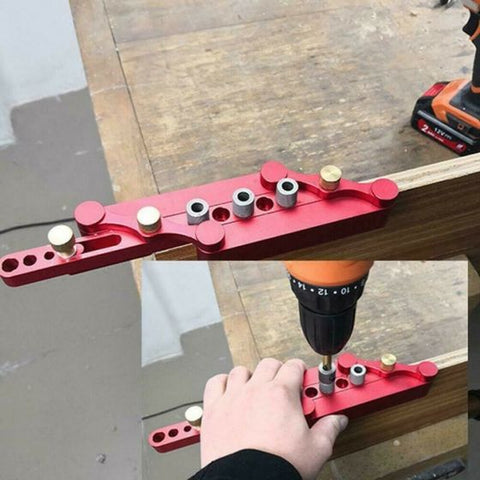 Dowelling Jig Metric Dowel Self Centering Wood Drilling Kit Set