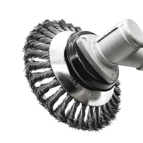 8" Grass Cutter Steel Wire Trimmer Wheel Garden Lawn Mower Head Tool