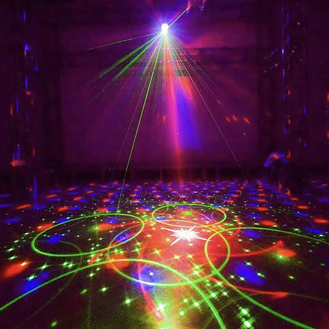 60 Pattern Party Projector Stage Light LED RGB Party KTV Club DJ Disco Lights AU
