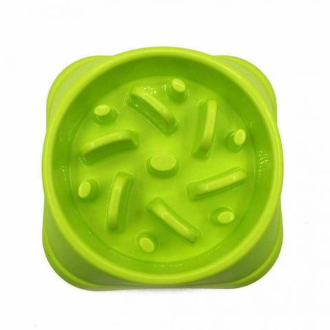 Dog Food Slow Feeder Puzzle Bowl