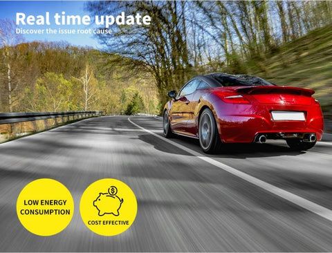 Bluetooth OBD 2 Diagnostic Scanner - Check Engine Light Code Reader