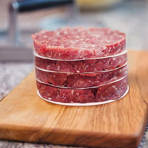 50pcs Round Hamburger Oil Blotting Paper BBQ Grill Paper Absorbing Sheet - 10CM