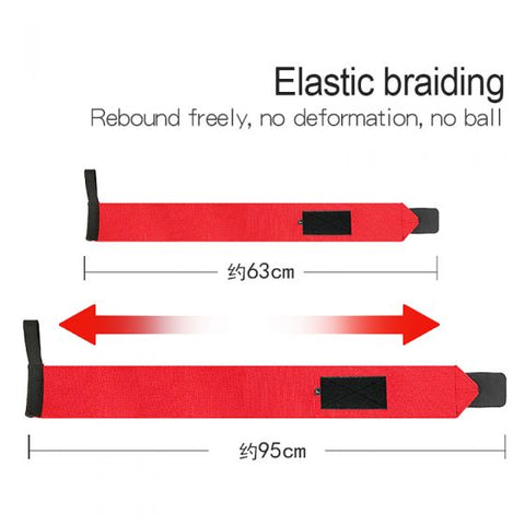 Power Lifting Wrist Wraps