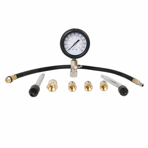Petrol Engine Compression Tester Test Kit Set For Car Automotives Motorcycles AU
