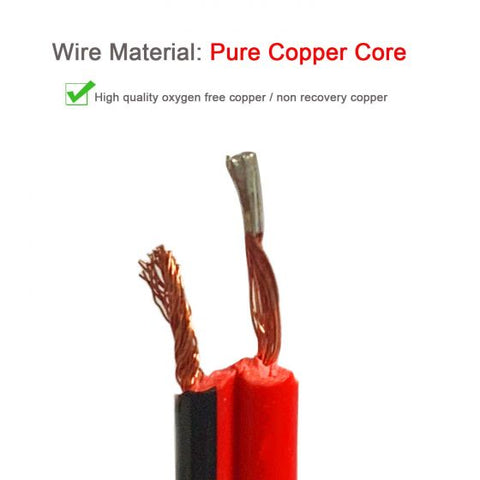 12V 5.5x2.1mm Male + Female DC Power Socket Jack Connector Cable Plug Wire