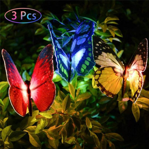 Garden Solar Butterfly light