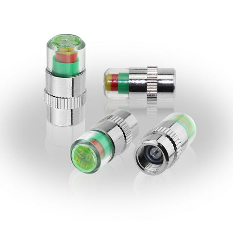 Tire Air Alert Pressure Cap Valve Gauge