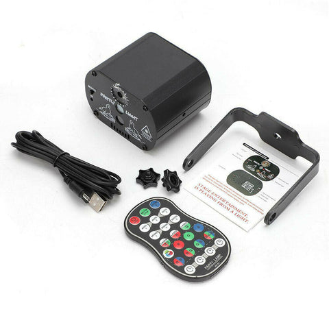 60 Pattern Party Projector Stage Light LED RGB Party KTV Club DJ Disco Lights AU