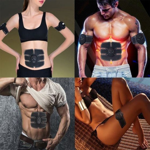 Electronic Muscle Stimulation EMS Training Device Toner Belt with USB Rechargeable cable