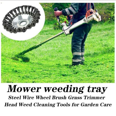 8" Steel Wire Indestructible Trimmer Head Grass Brushcutter Removal Lawnmower AU