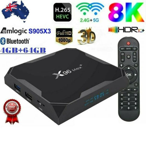 X96 MAX Android 9.0 TV Box 4GB+64GB