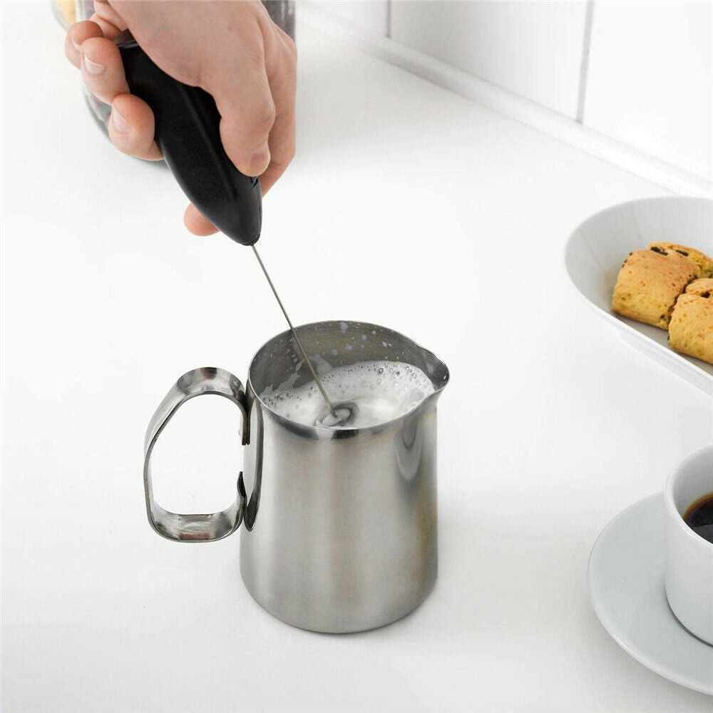Electric Kitchen Mini Foamer Milk Frother Egg Beater Stirrer Whisk Mixer Tool AU