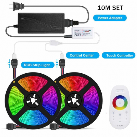 10M RGBWW LED Light With touch Screen controller &  Adapter