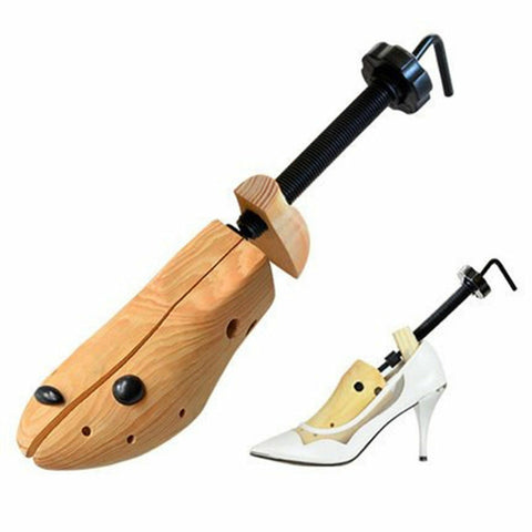2-Way Wooden Shoes Stretcher Expander Shoe Timber Unisex Bunion Plugs AU STOCK